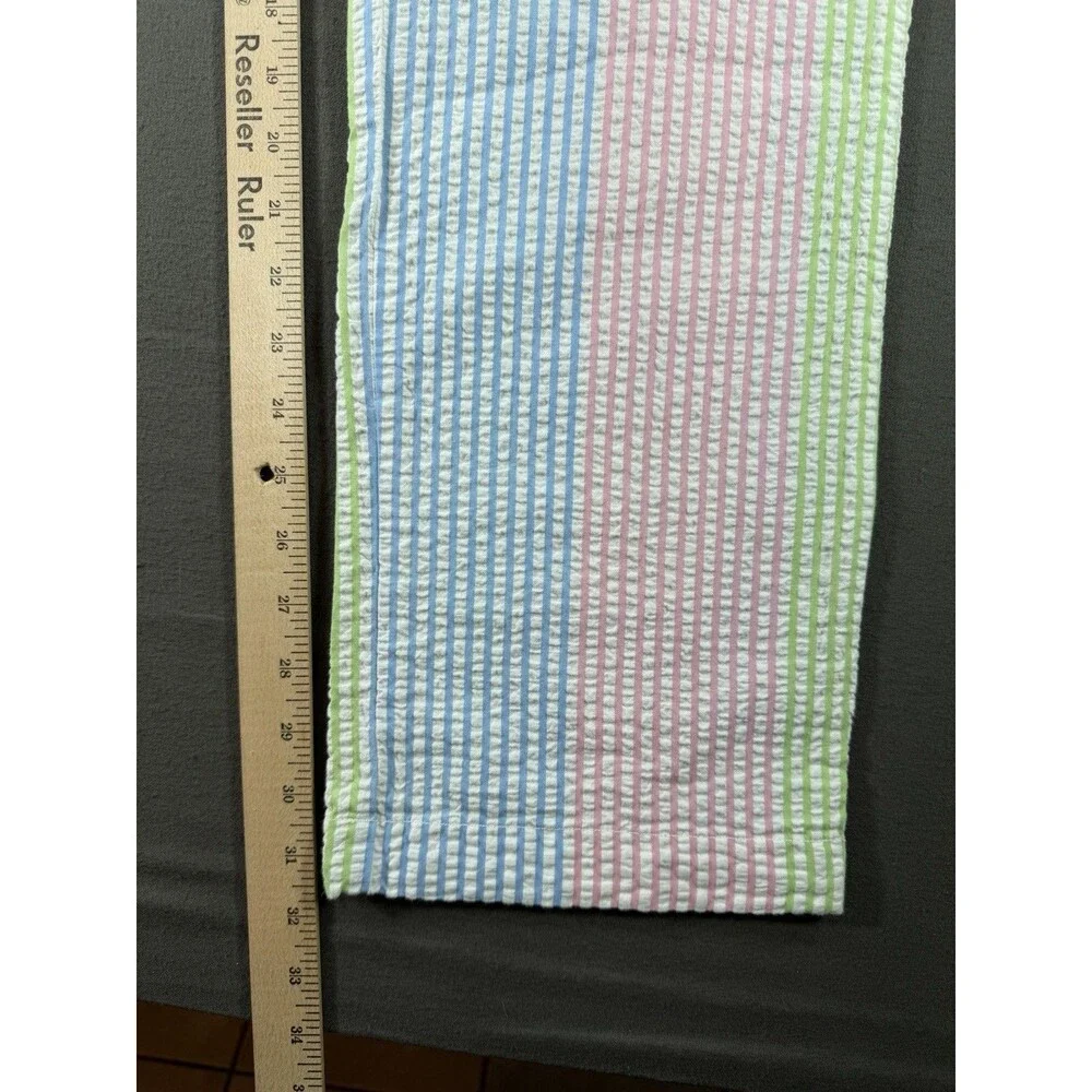 Vineyard Vines Kentucky Derby Pants Men's 35x32 Seersucker Colorblock Colorful